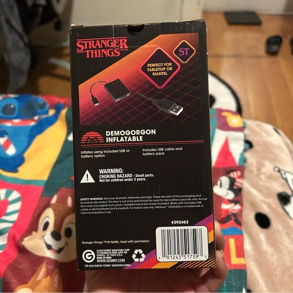 Stranger Things Demogorgon Inflatable (18.9 in) - Picture 4 of 5